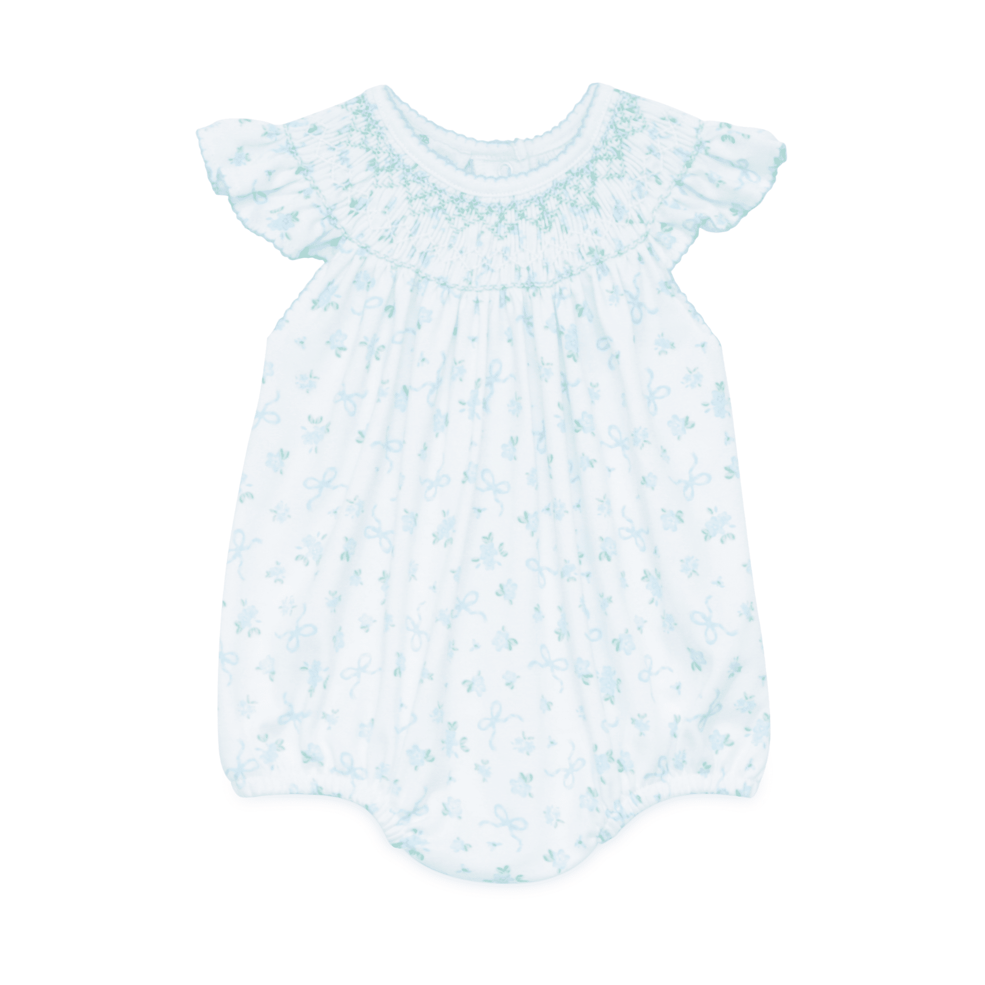 Baby Girl Bubble Gift Set - Eloise's Classics Bishop Smocked - Magnolia BabyBaby Gift Set