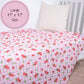 Baby Girl Cherry on Top Cotton Muslin Swaddle Blanket - Magnolia BabySwaddle Blanket