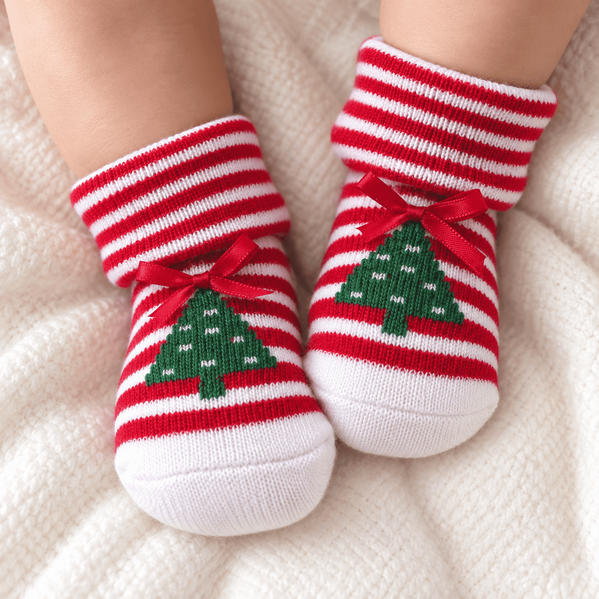 BabyVision_Baby Girl Christmas Socks - Set of 3_4