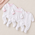 Baby Girl Footie Set - New Beginnings set of 3 flatlay