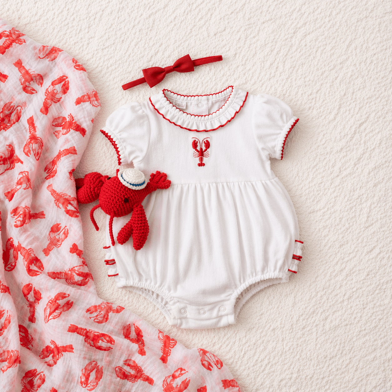 Baby Girl Gift Set - Lobster - Magnolia BabyBaby Gift Set