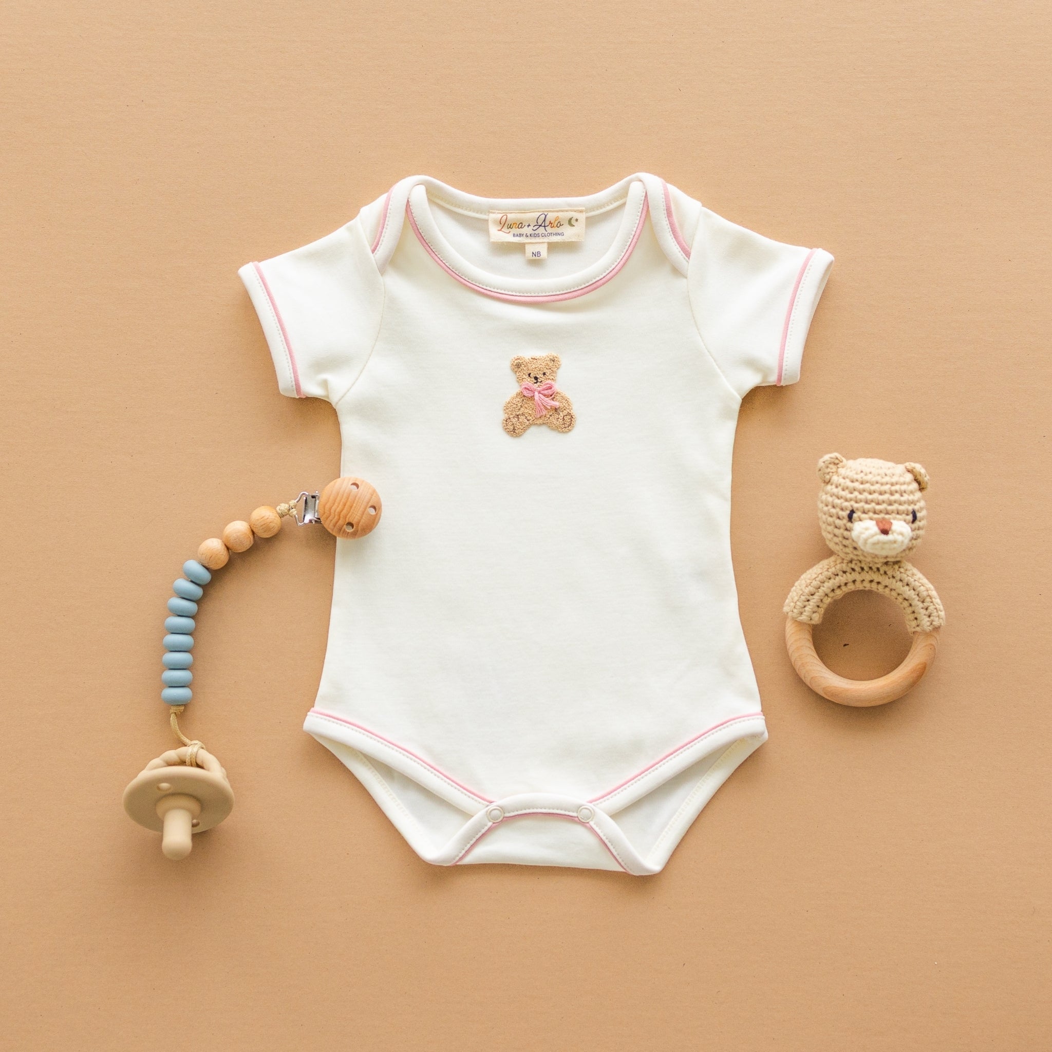 Baby Girl My Teddy Bodysuit Gift Set - Magnolia BabyBaby Gift Set