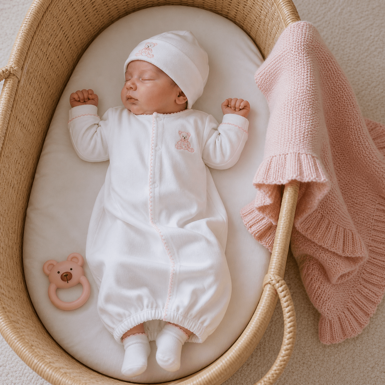 Baby Girl My Teddy Converter Premium Gift Set - Magnolia BabyBaby Gift Set