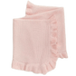 Baby Girl Ruffle Baby Blanket - Pink - Magnolia BabyBlanket