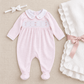 Magnolia Baby_Baby Girl Smocked Footie Gift Set - Anna_2
