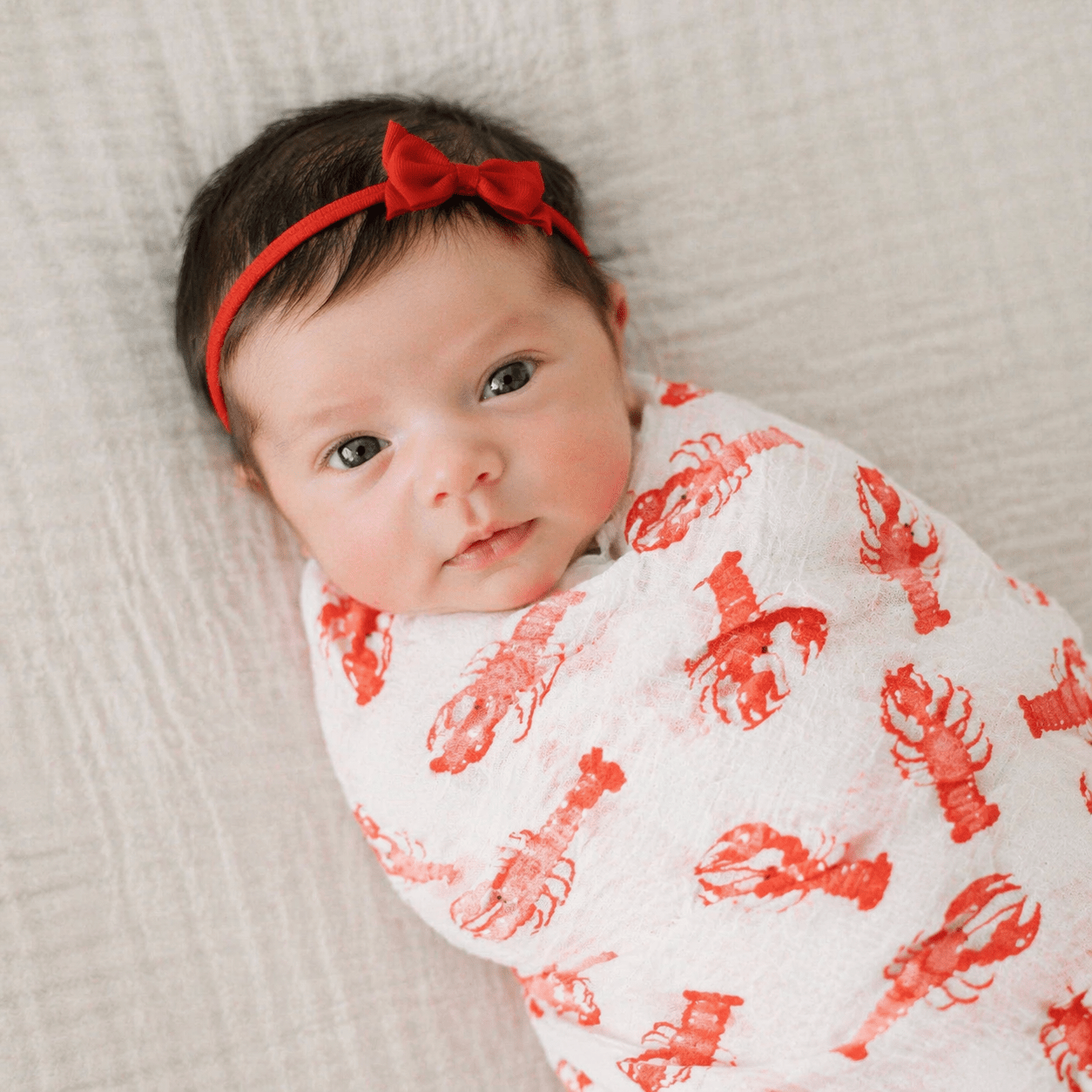 Baby Girl Swaddle Gift Set - Lobster - Magnolia BabyBaby Gift Set