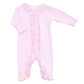 Baby Girl Take Me Home Set - Pink Ruffles - Magnolia BabyFootie Gift Set