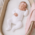 Magnolia Baby_Baby Girl Take Me Home Set - White with Pink_1