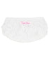 Baby Girls White Woven RuffleButt Bloomer - Magnolia BabyDiaper Cover