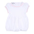 Baby Joy Bubble with Pink Crochet Trim - Magnolia BabyBubble
