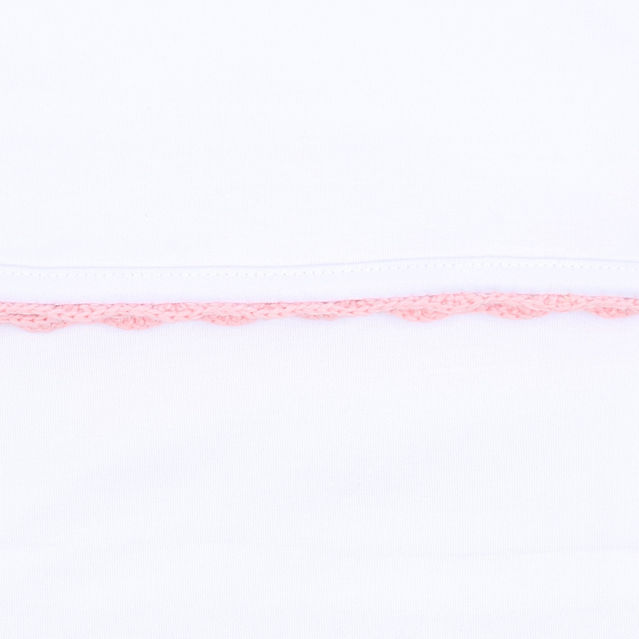 Baby Joy Bubble with Pink Crochet Trim - Magnolia BabyBubble