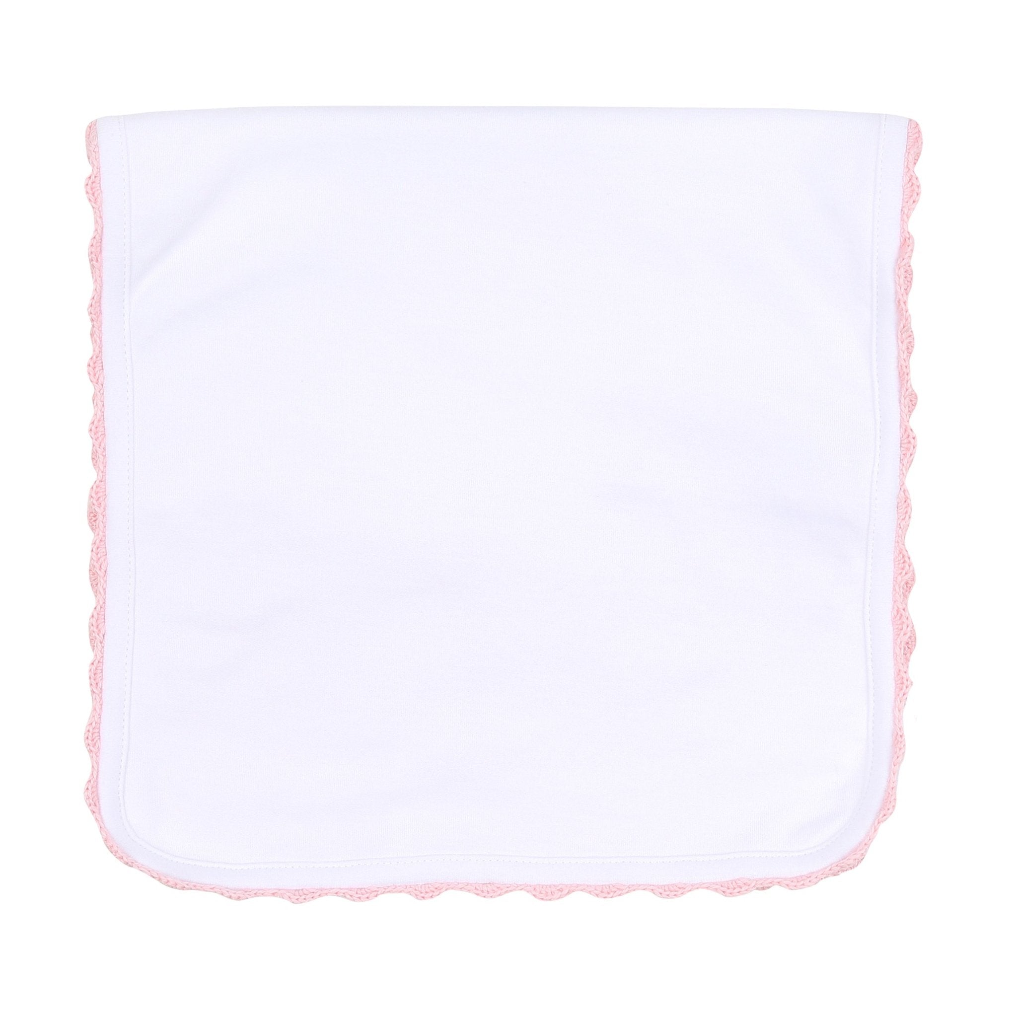 Baby Joy Burp Cloth - Pink - Magnolia BabyBurp Cloth
