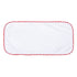 Baby Joy Burp Cloth with Red Crochet Trim - Magnolia BabyBurp Cloth