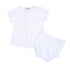 Baby Joy Diaper Cover Set with Yellow Crochet Trim - Magnolia BabyDiaper Cover
