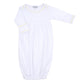 Baby Joy Gown with Yellow Crochet Trim - Magnolia BabyGown