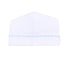Baby Joy Hat with Blue Crochet Trim - Magnolia BabyHat