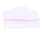 Baby Joy Hat with Pink Crochet Trim - Magnolia BabyHat