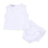 Baby Joy Sleeveless Diaper Cover Set with WH Crochet Trim - Magnolia BabyDiaper Cover