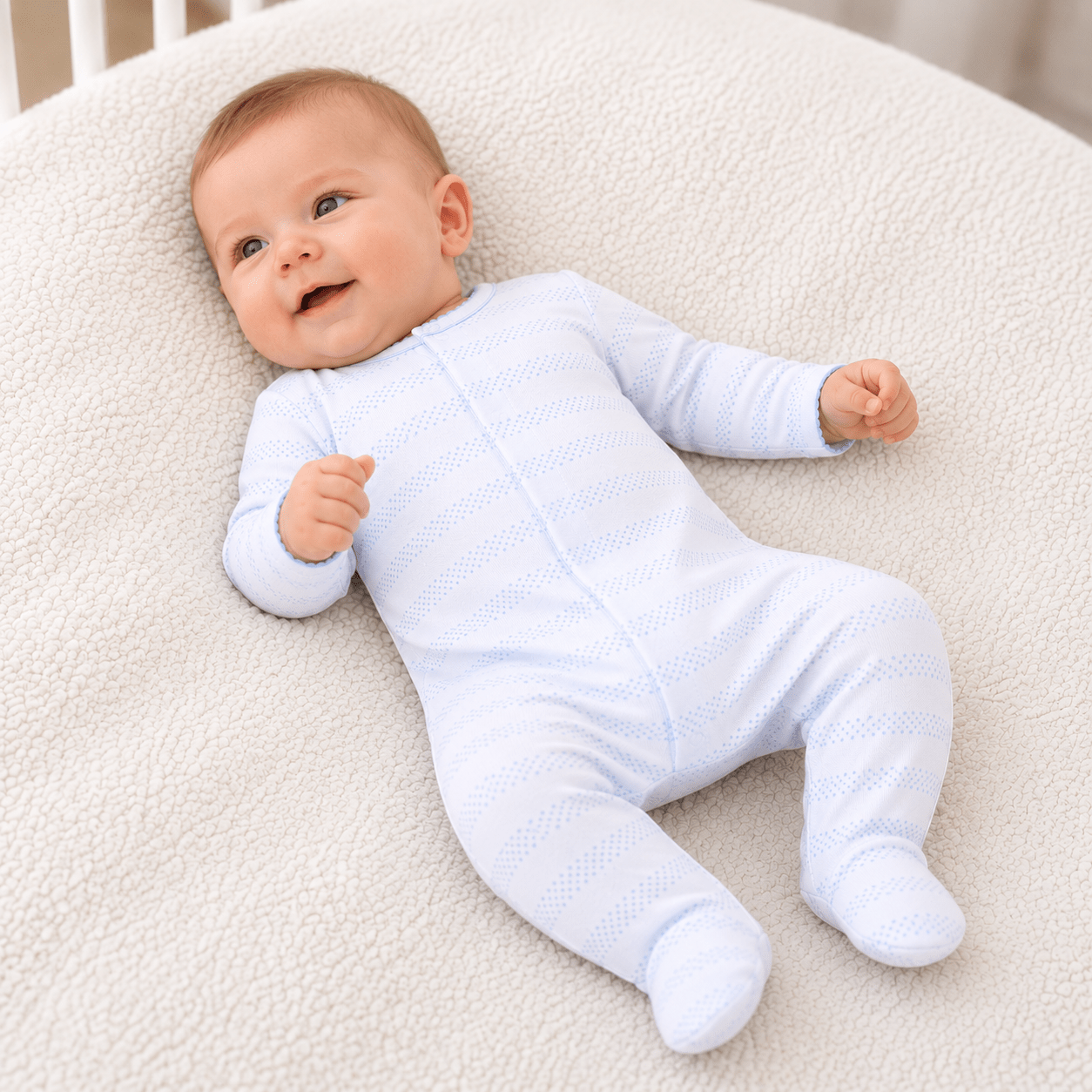 Magnolia Baby_Baby of Mine Footie - Light Blue_1