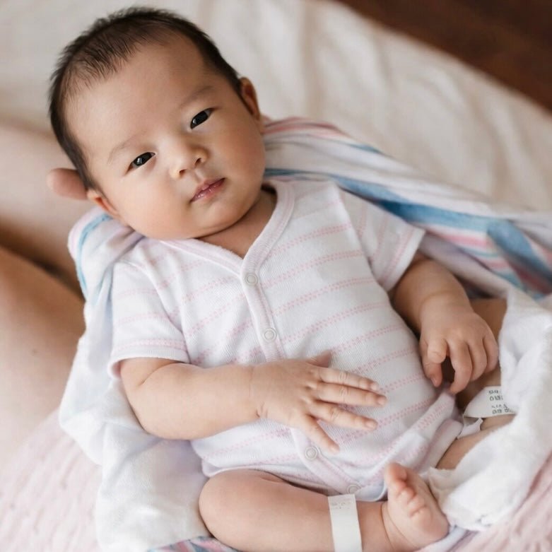 Baby of Mine Front Snap Bodysuit - Pink - Magnolia BabyBodysuit