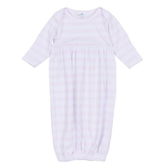 Baby of Mine Gathered Gown - Pink - Magnolia BabyGown