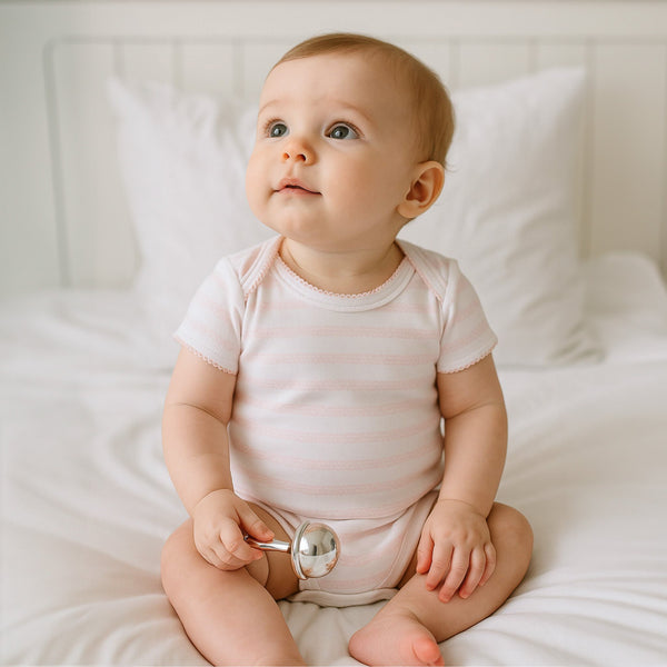 Maple Syrup Pieces Cotton Bodysuit +Headband 6-24M Newborn Baby