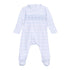 Baby of Mine Smocked Footie - Light Blue - Magnolia BabyFootie