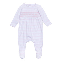  Baby of Mine Smocked Footie - Pink - Magnolia BabyFootie