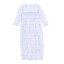  Baby of Mine Smocked Gown - Light Blue - Magnolia BabyGown