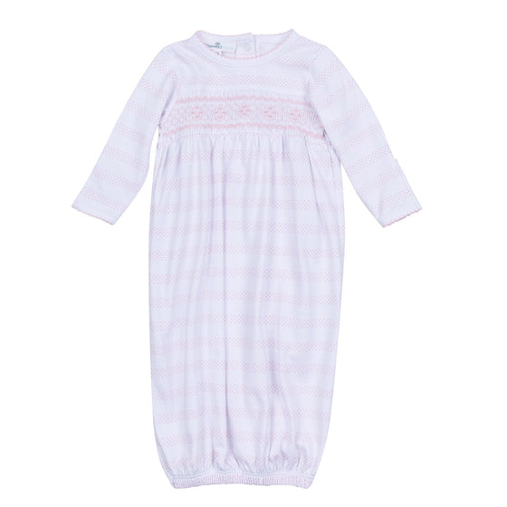 Baby of Mine Smocked Gown - Pink - Magnolia BabyGown