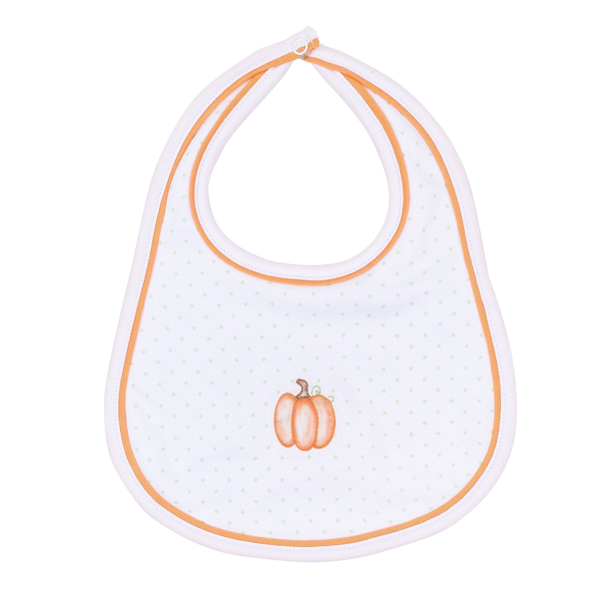 Magnolia Baby_Baby Pumpkin Bib_1