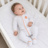 Magnolia Baby_Baby Pumpkin Hand-Embroidered Footie_1