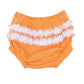 Magnolia Baby_Baby Pumpkin Hand-Embroidered Ruffle Diaper Cover Set_4