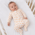 Magnolia Baby_Baby Pumpkin Print Zip Footie_1