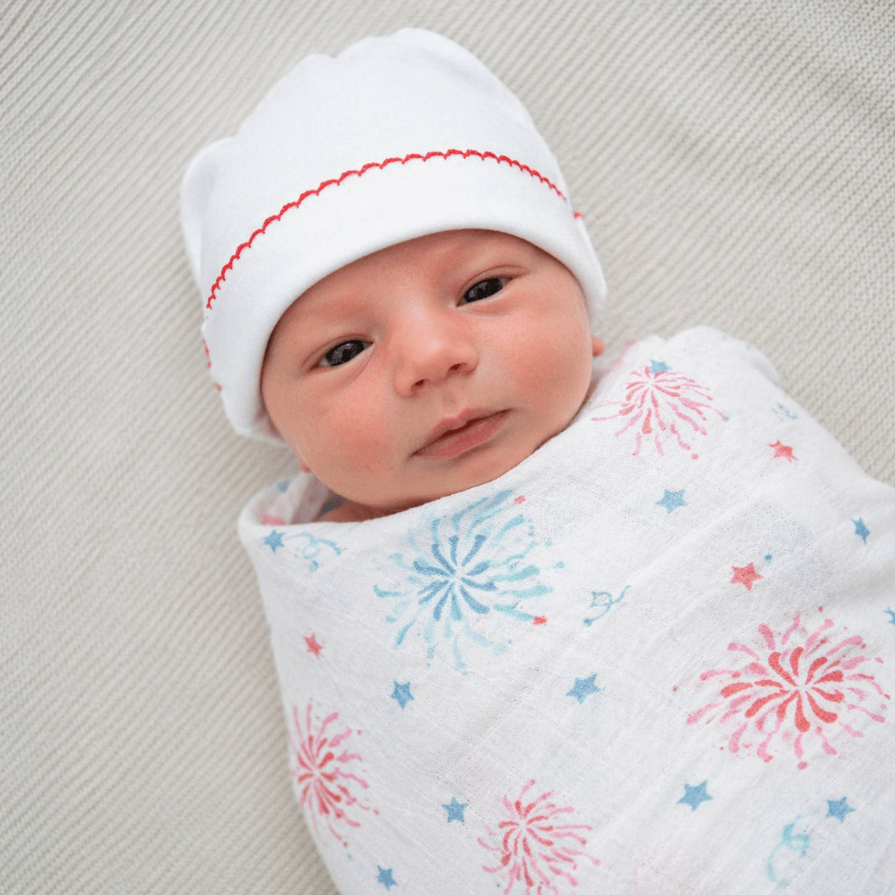Baby Swaddle Gift Set - Fireworks - Magnolia BabySwaddle Gift Set