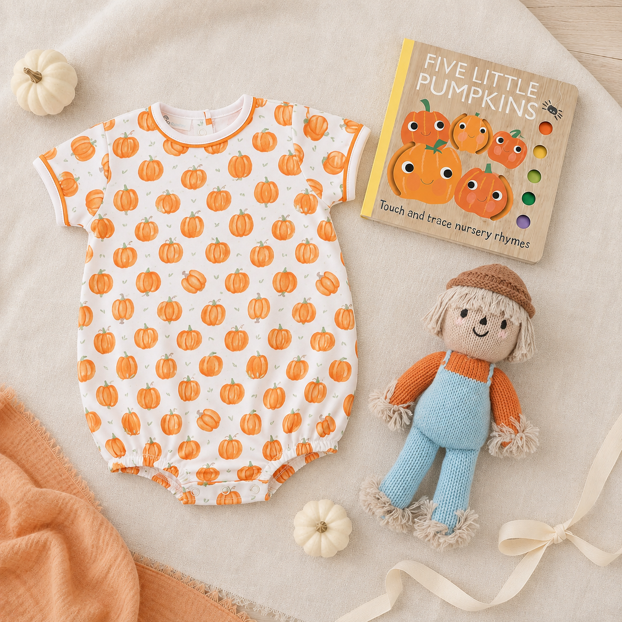 Baby Boy Halloween Bubble Gift Set - Pumpkin Grove