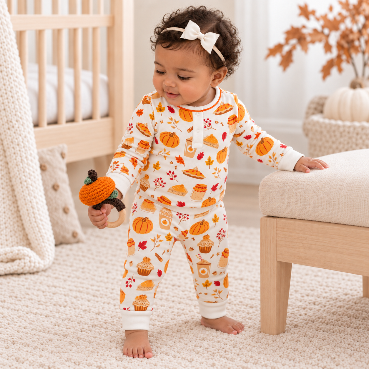 Pumpkin Spice Pant Set