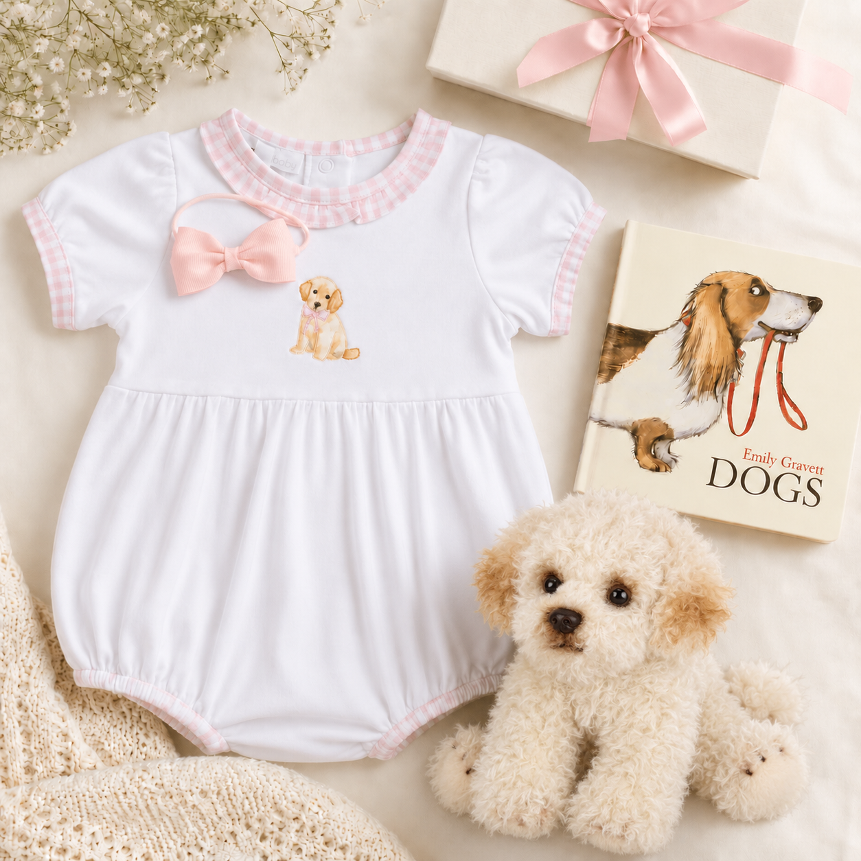 Baby Girl Bubble Gift Set - Sweet Golden
