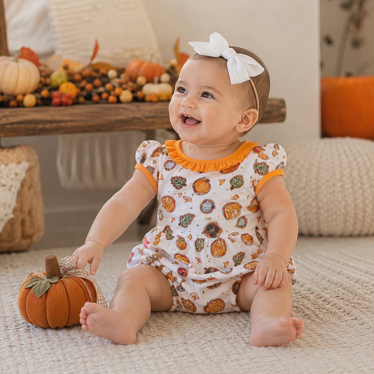 Gobble, Gobble Cookies Ruffle Bubble