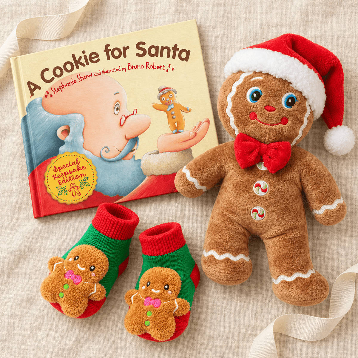 Magnolia Baby_Baby's First Christmas Gift Set - Gingerbread Man_1