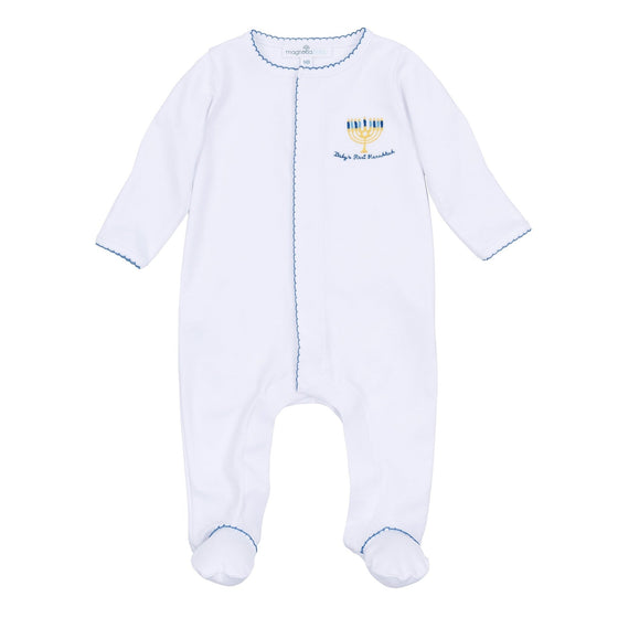 Baby's First Hanukkah Footie - Magnolia BabyFootie