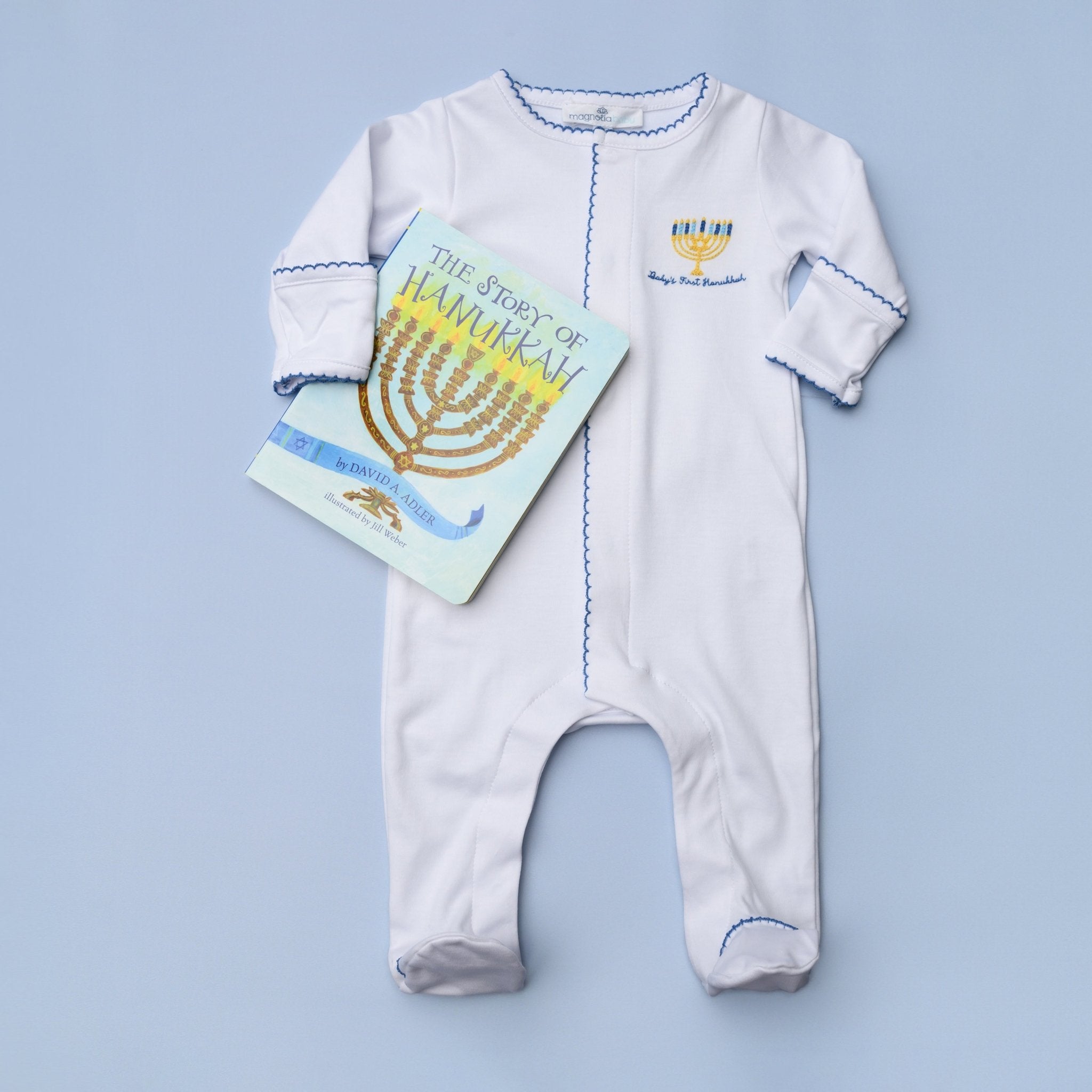 Baby's First Hanukkah Footie Gift Set - Magnolia BabyBaby Gift Set
