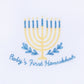 Magnolia Baby_Baby's First Hanukkah Hand-Embroidered Bodysuit_3