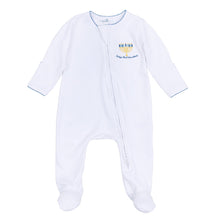  Baby's First Hanukkah Zip Footie - Magnolia BabyFootie