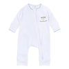 Baby's First Hanukkah Zip Playsuit - Magnolia BabyPlaysuit