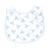 Baby's Teddy Essentials Blue Printed Bib - Magnolia BabyBib