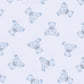 Baby's Teddy Essentials Blue Printed Swaddle Blanket - Magnolia BabySwaddle Blanket
