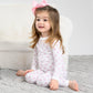 Baby's Teddy Essentials Infant/Toddler Pink Long Pajamas - Magnolia BabyLong Pajamas