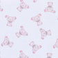 Baby's Teddy Essentials Pink Printed Swaddle Blanket - Magnolia BabySwaddle Blanket