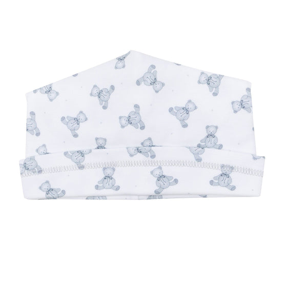 Baby's Teddy Essentials Silver Printed Hat - Magnolia BabyHat
